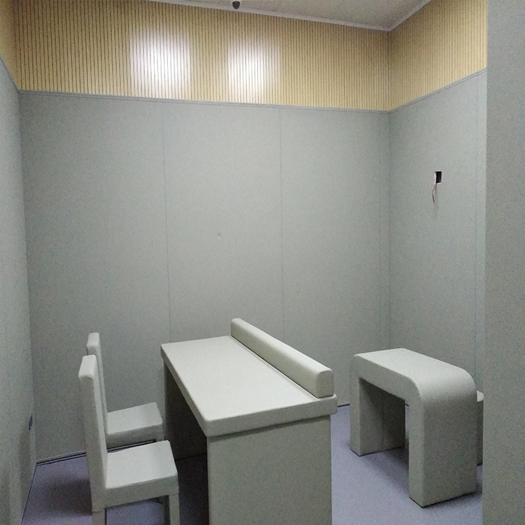 北海廉政留置中心談話室防撞軟包安全建設(shè)