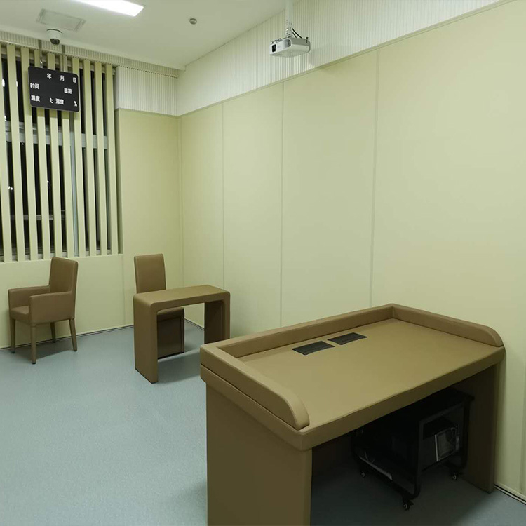 紀(jì)委審訊室防撞軟包施工方法